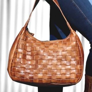 Bed Stu Labellum Handbag in Tan Driftwood